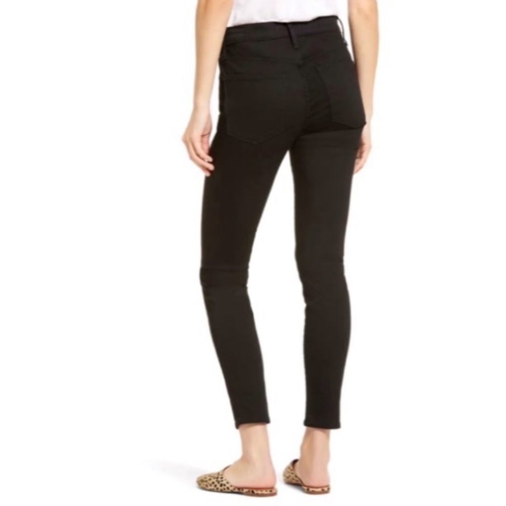 MADEWELL High Rise Black Skinny Jeans! - Picture 2 of 8